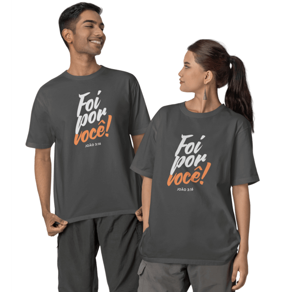Camiseta Cristã Estonada - João 3:16