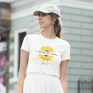 Nome do produto Camiseta Cristã Baby Long Prime - João 3:16