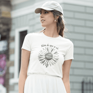 Nome do produto Camiseta Cristã Baby Long Prime - Além do que se vê