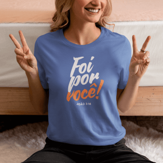 Nome do produto Camiseta Cristã Estonada - João 3:16