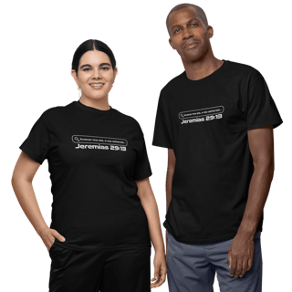 Camiseta Cristã Prime - Jeremias 29:13 - Estampa Grande