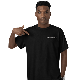Camiseta Cristã Prime - Habacuque 3:17-18 - Minimalista
