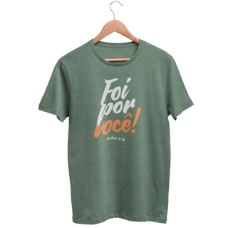 Nome do produto Camiseta Cristã Estonada - João 3:16