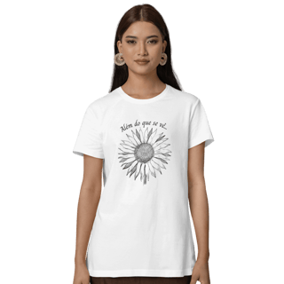 Camiseta Cristã Baby Long Prime - Além do que se vê