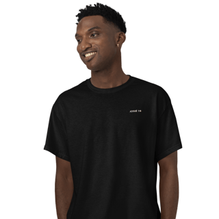 Nome do produto Camiseta Cristã Prime - Josué 1:9 - Minimalista