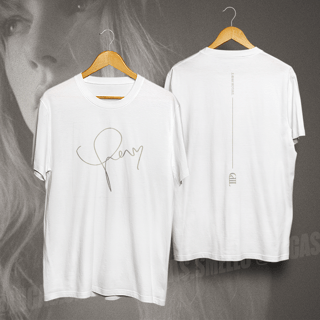 Camiseta Taylor Swift TTPD autógrafo