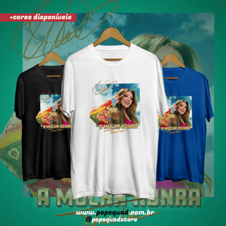 Camiseta Thalia A Mucha Honra autografada