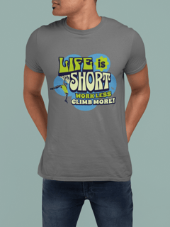 Nome do produtoCamiseta unissex algodão quality LIFE IS SHORT
