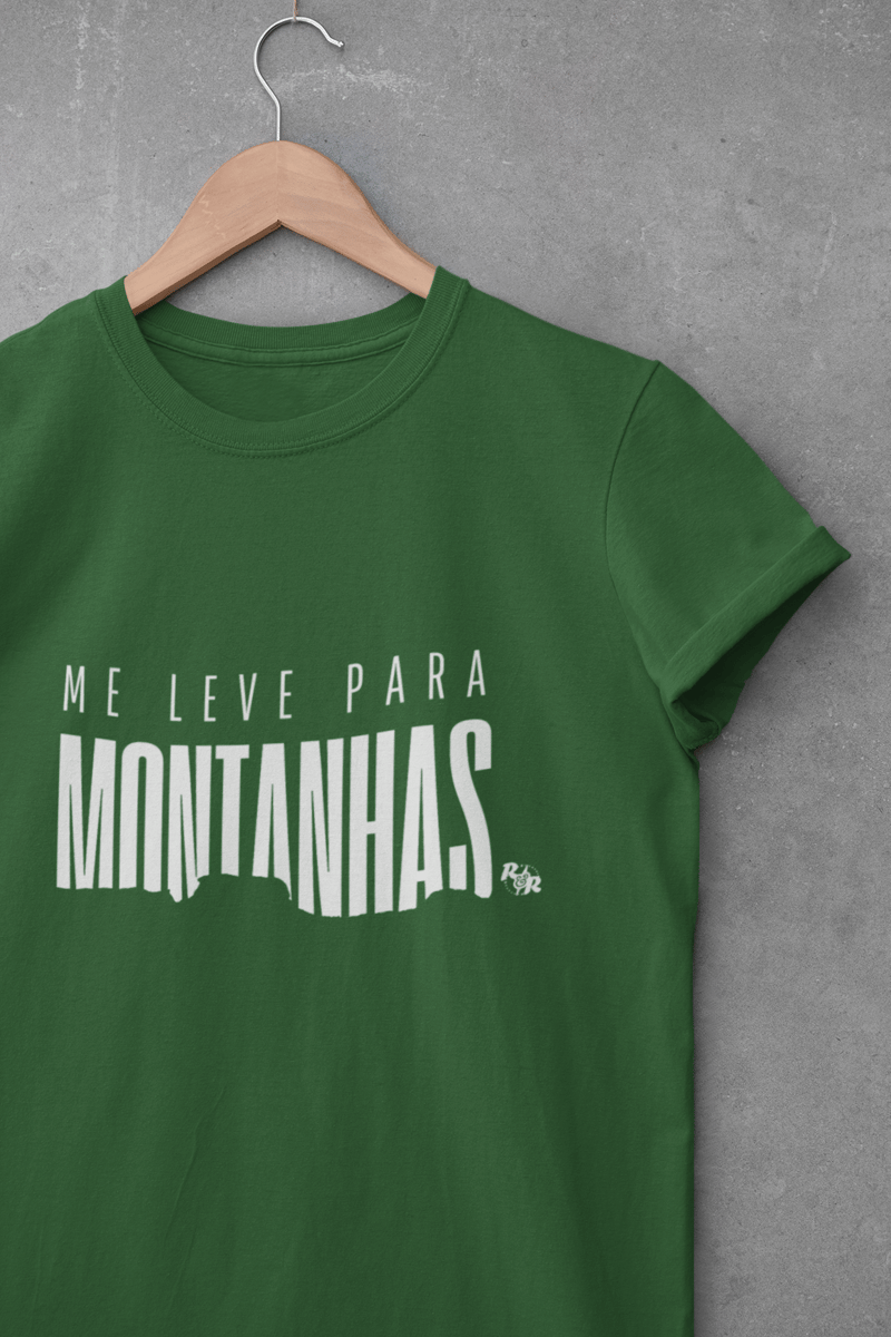 Nome do produto: Camiseta baby look algodão quality ME LEVE (estampa branca)