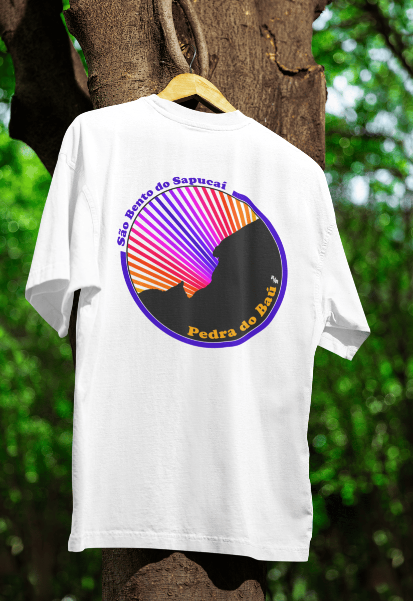 Nome do produto: Camiseta unissex algodão quality PEDRA DO BAÚ SBS (CORES)