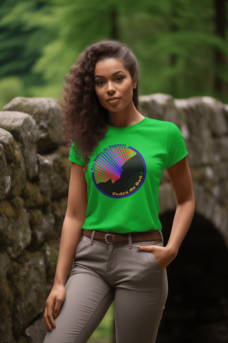 Nome do produto: Camiseta baby look algodão quality PEDRA DO BAÚ SBS (CORES)
