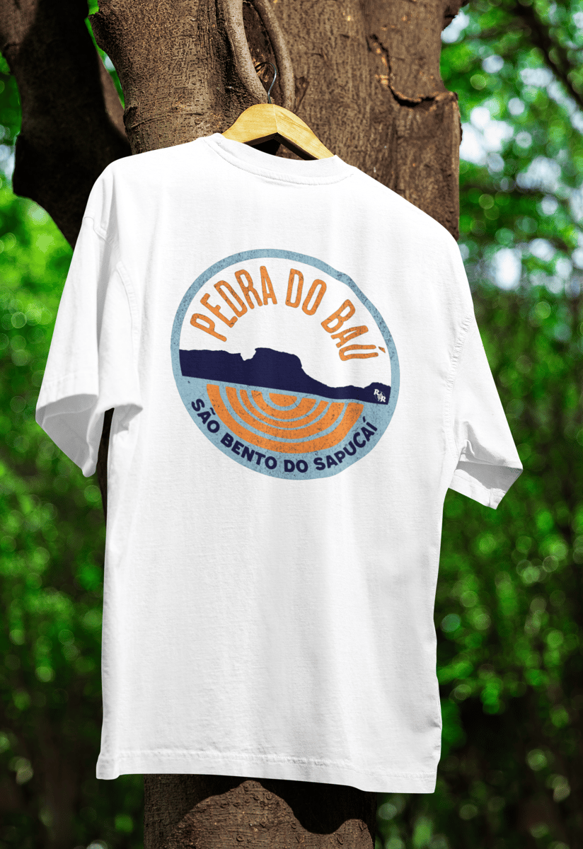 Nome do produto: Camiseta unissex algodão quality PEDRA DO BAÚ SBS