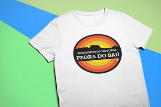 Camiseta MoNa Pedra do Baú - Laranja