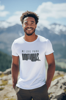 Nome do produtoCamiseta unisssex algodão quality ME LEVE (estampa preta)