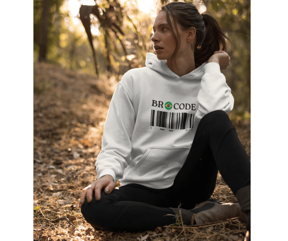 Moletom com capuz - Br Code