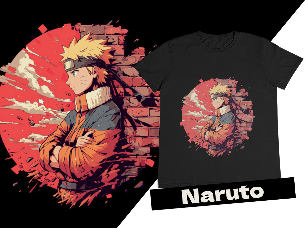 Camiseta - Naruto