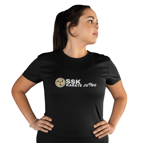 CAMISA DE TREINO FEMININA SSK KARATE JUTSU