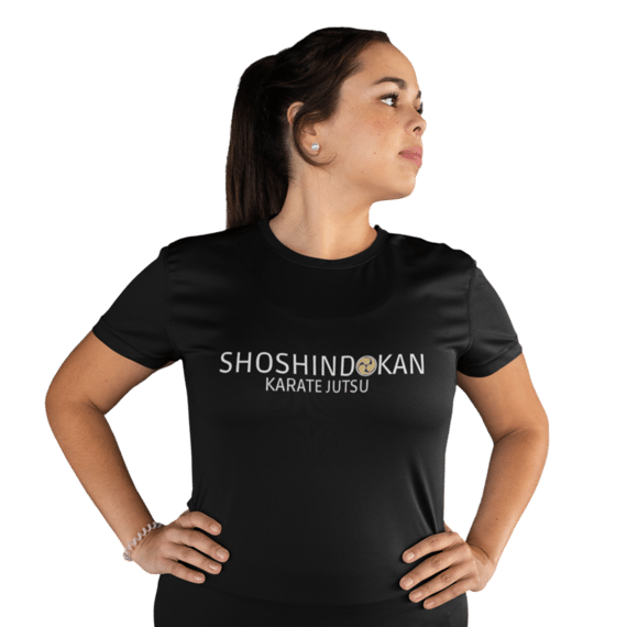 CAMISA DE TREINO FEMININA SHOSHINDOKAN KARATE JUTSU