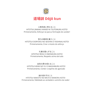 Nome do produtoCAMISA DOJO KUN - SHOSHINDOKAN - edição limitada - algodão peruano