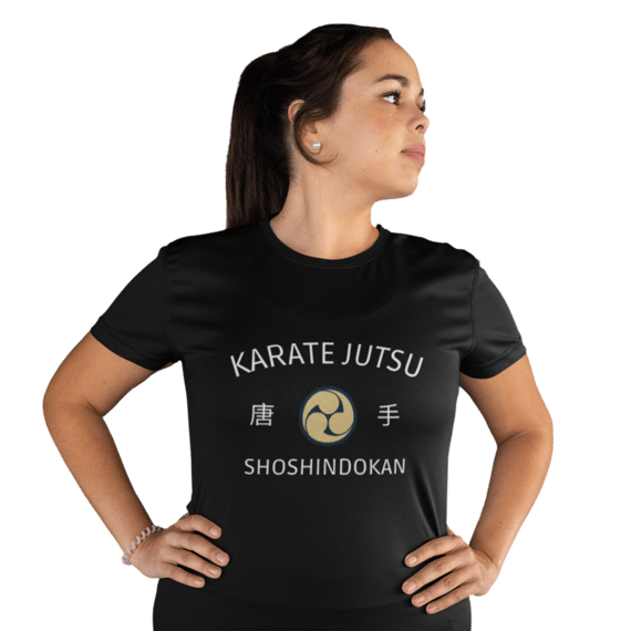 CAMISA DE TREINO FEMININA KARATE JUTSU SHOSHINDOKAN