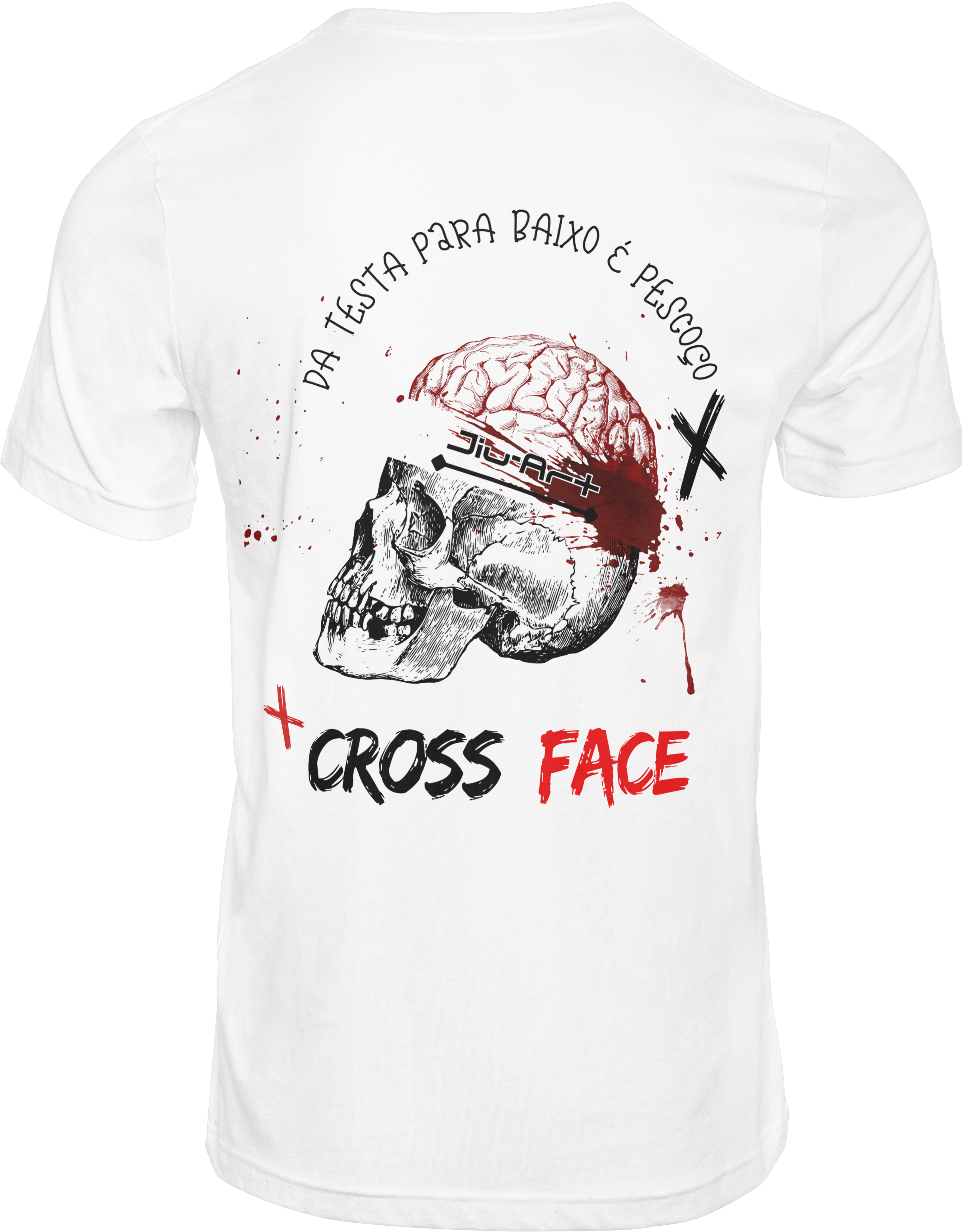 Camisa Cross Face (Letra preta)