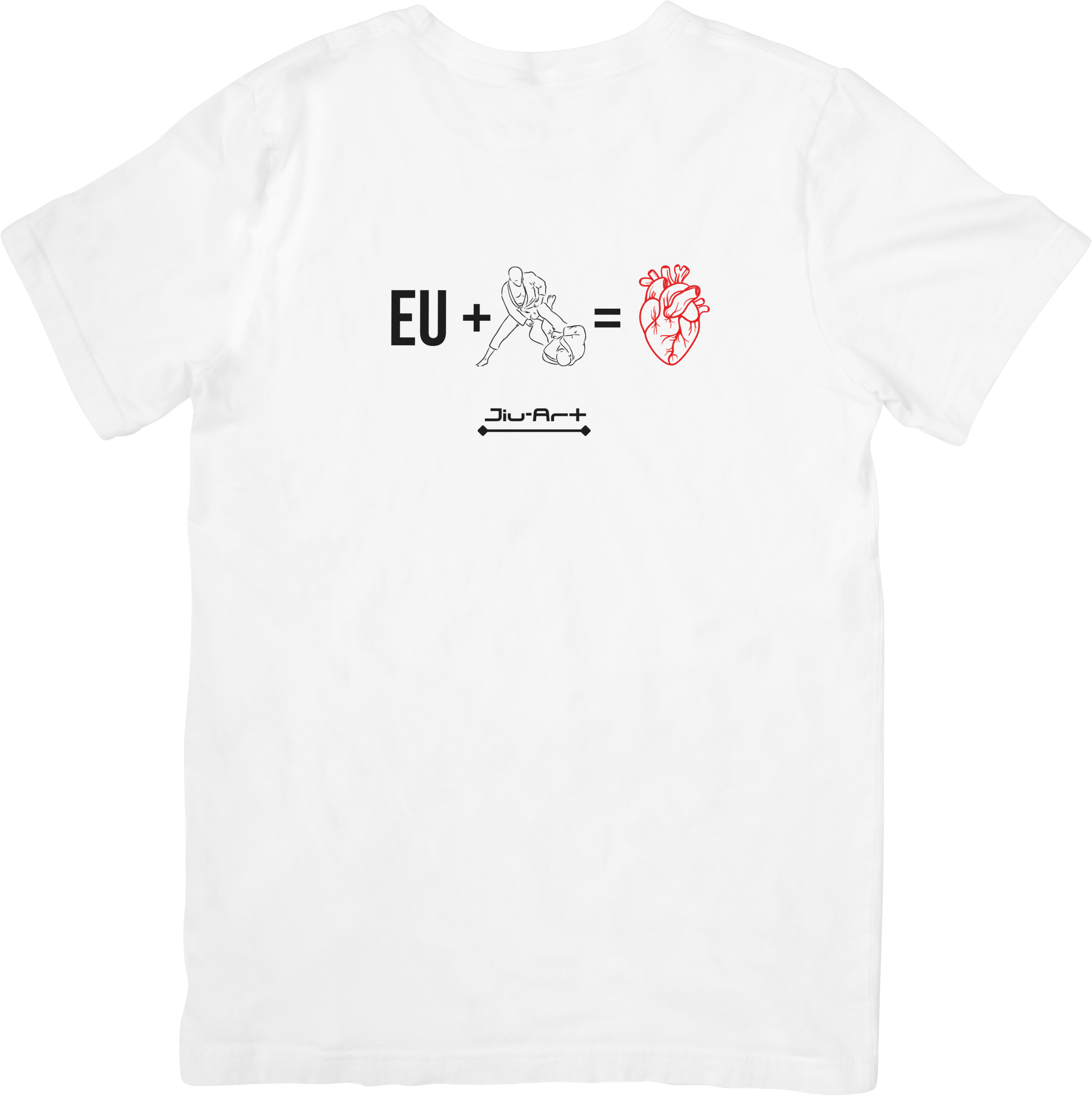 Camisa Jiu-jitsu é minha paixão (Letra preta)