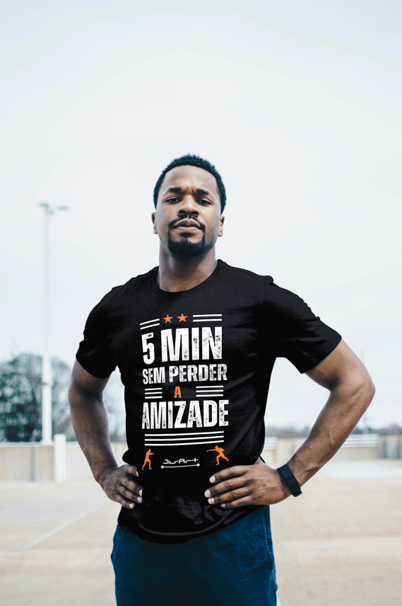 Camisa 5 min (Letra Branca)