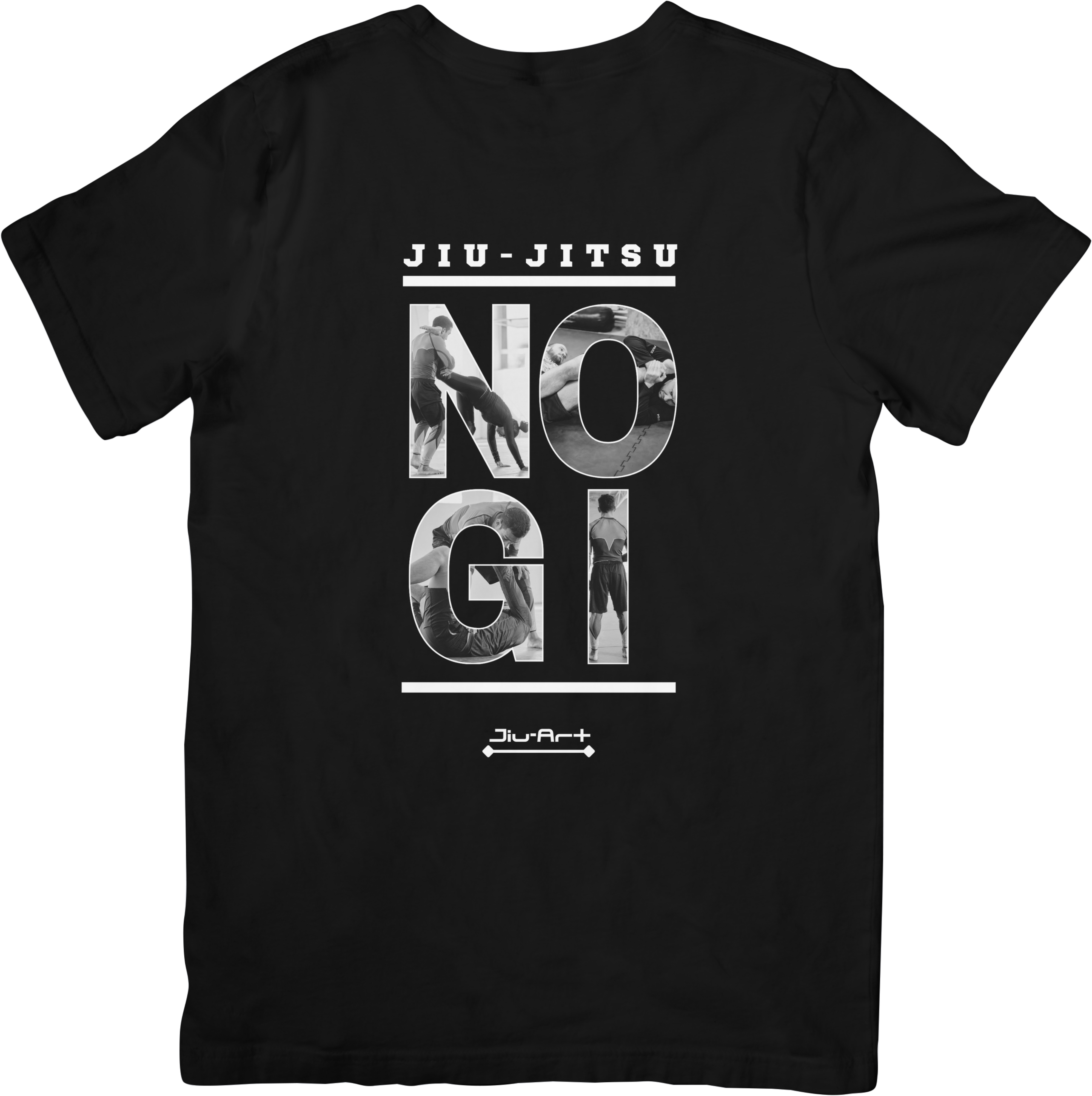 Camisa Jiu-Art NoGi (Letra branca)