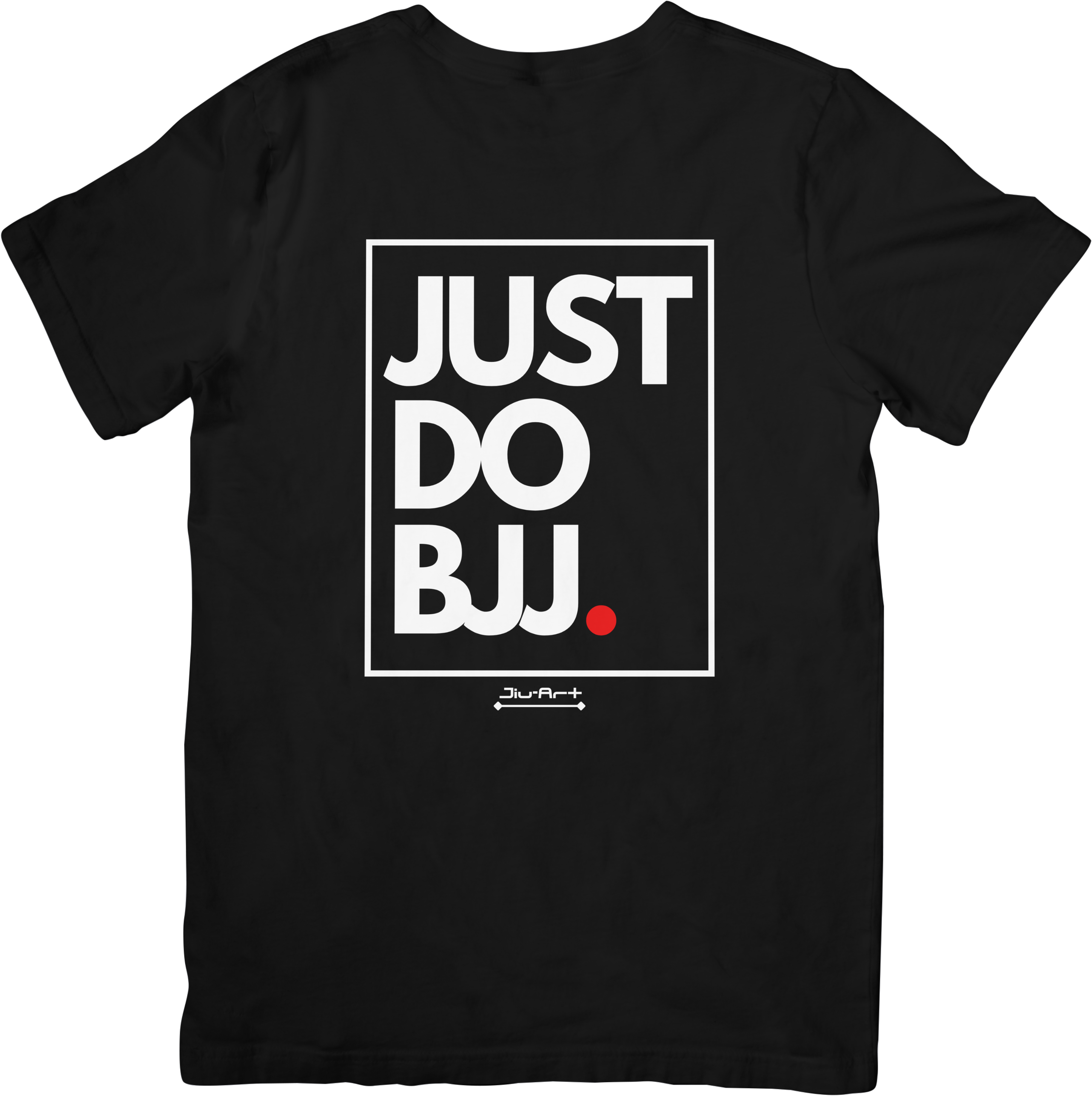 Camisa Just do BJJ. (Letra branca)