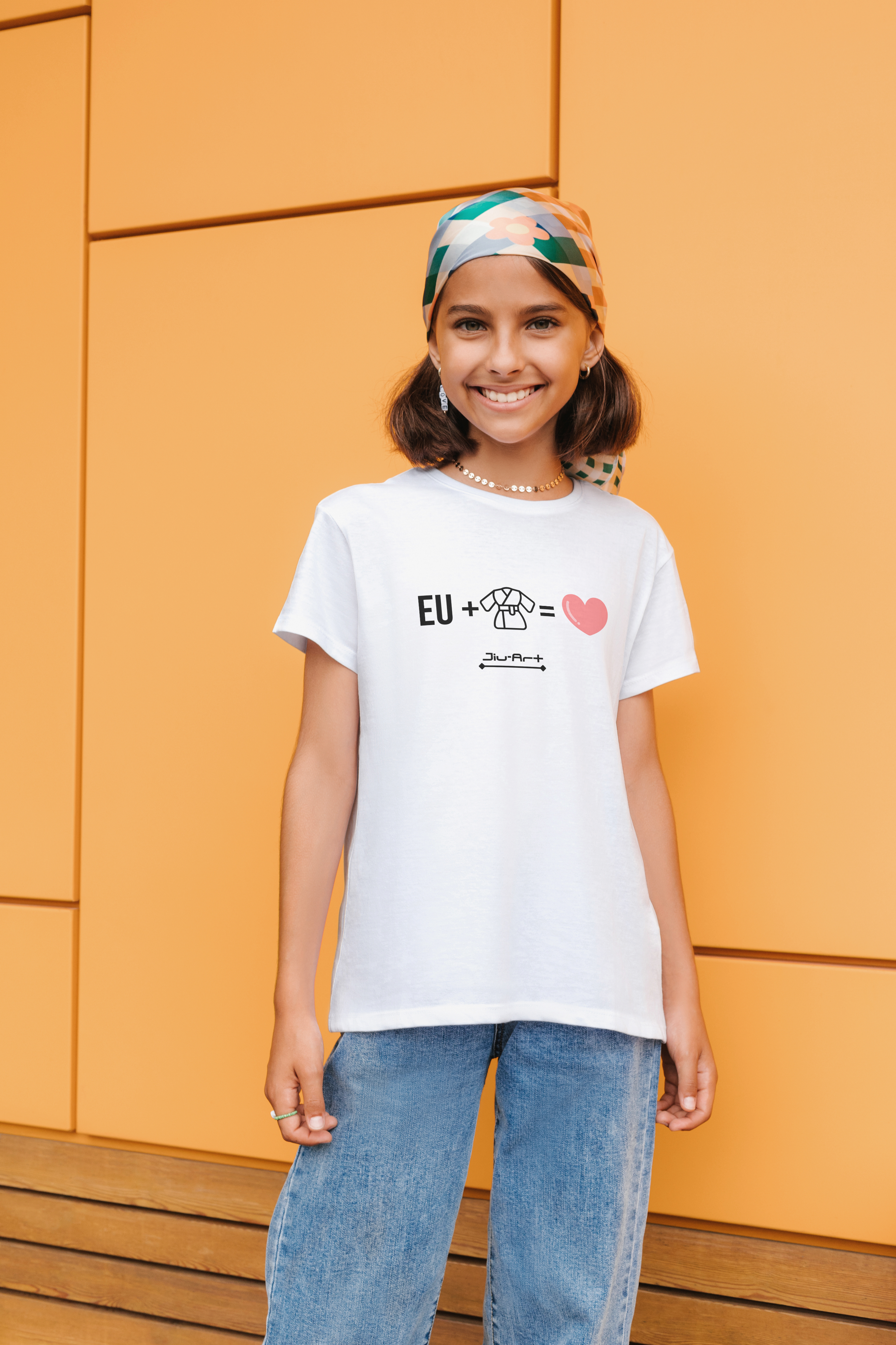 Camisa jiu-jitsu é minha paixão ( Infantil de 10 a 14 ) Letra preta