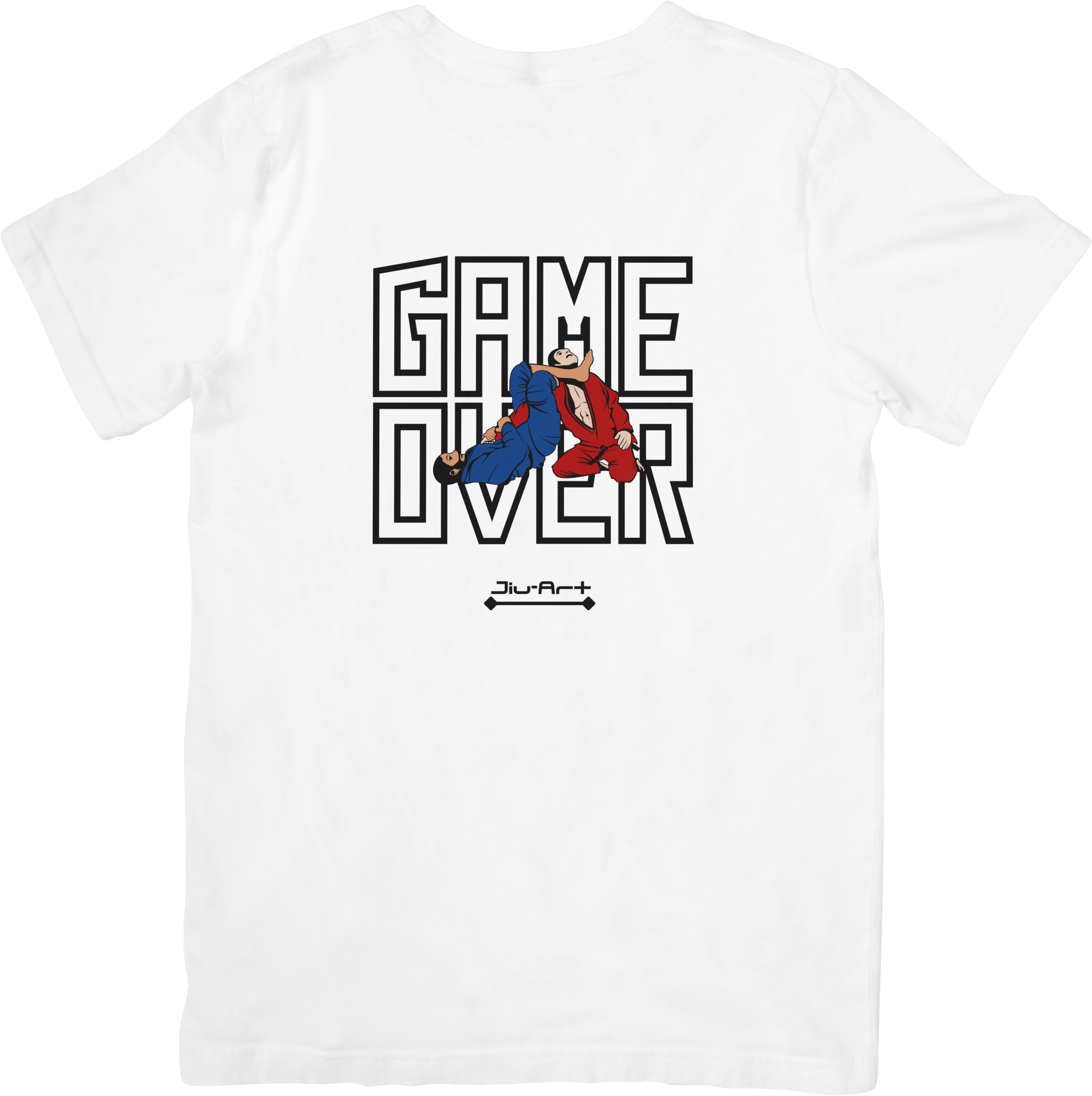 Camisa Jiu-art, Game Over (Letra preta)