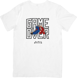 Camisa Jiu-art, Game Over (Letra preta)