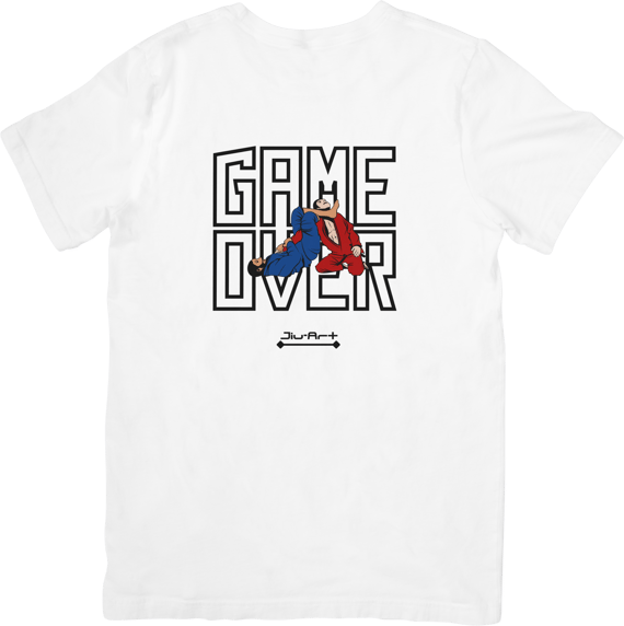 Camisa Jiu-art, Game Over (Letra preta)