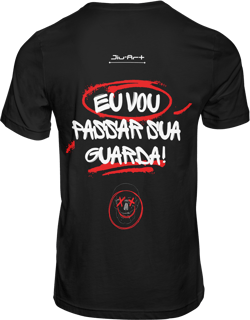 Camisa, eu vou passar sua guarda (Letra branca)