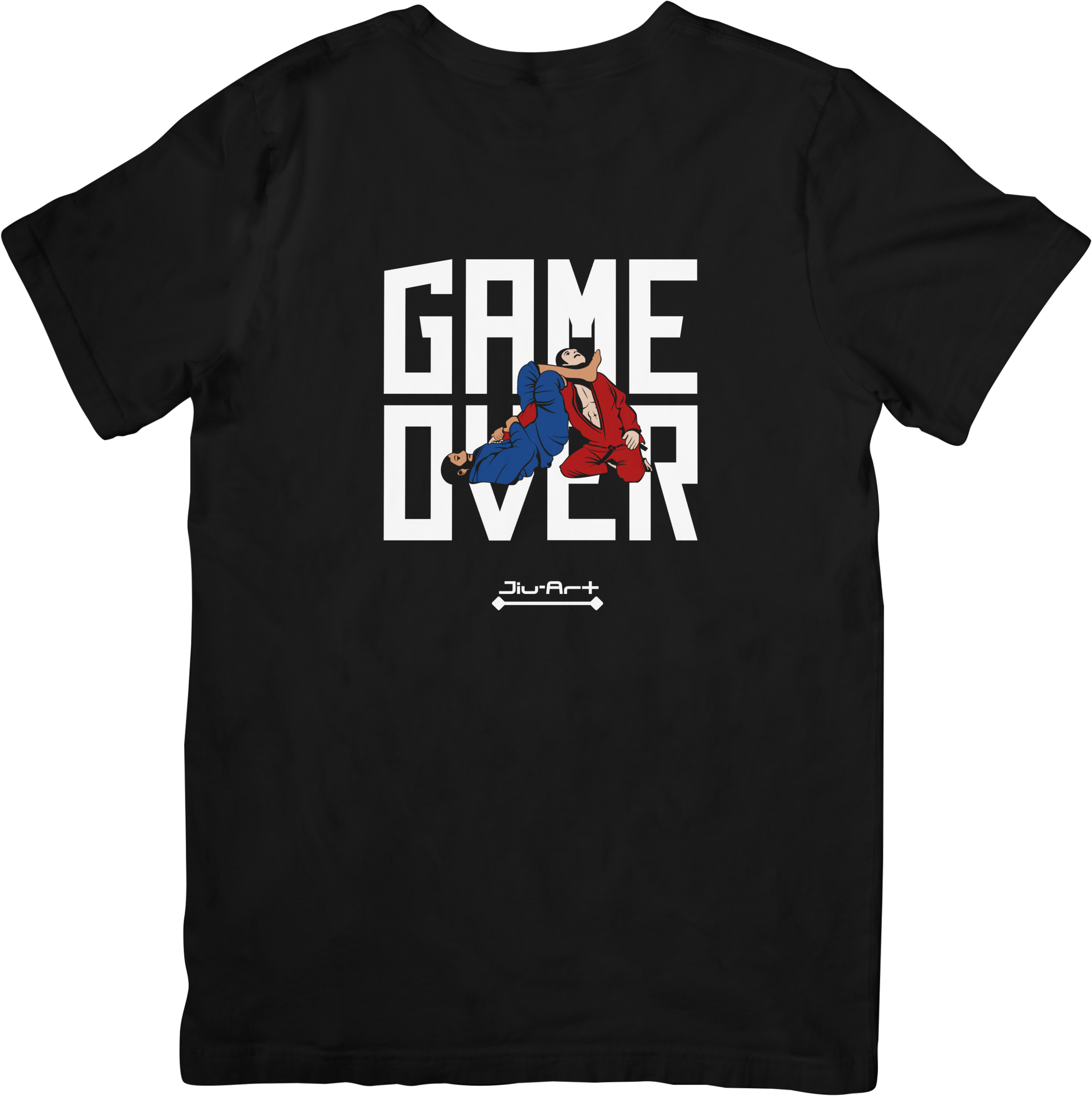 Camisa Jiu-art, Game Over (Letra branca)