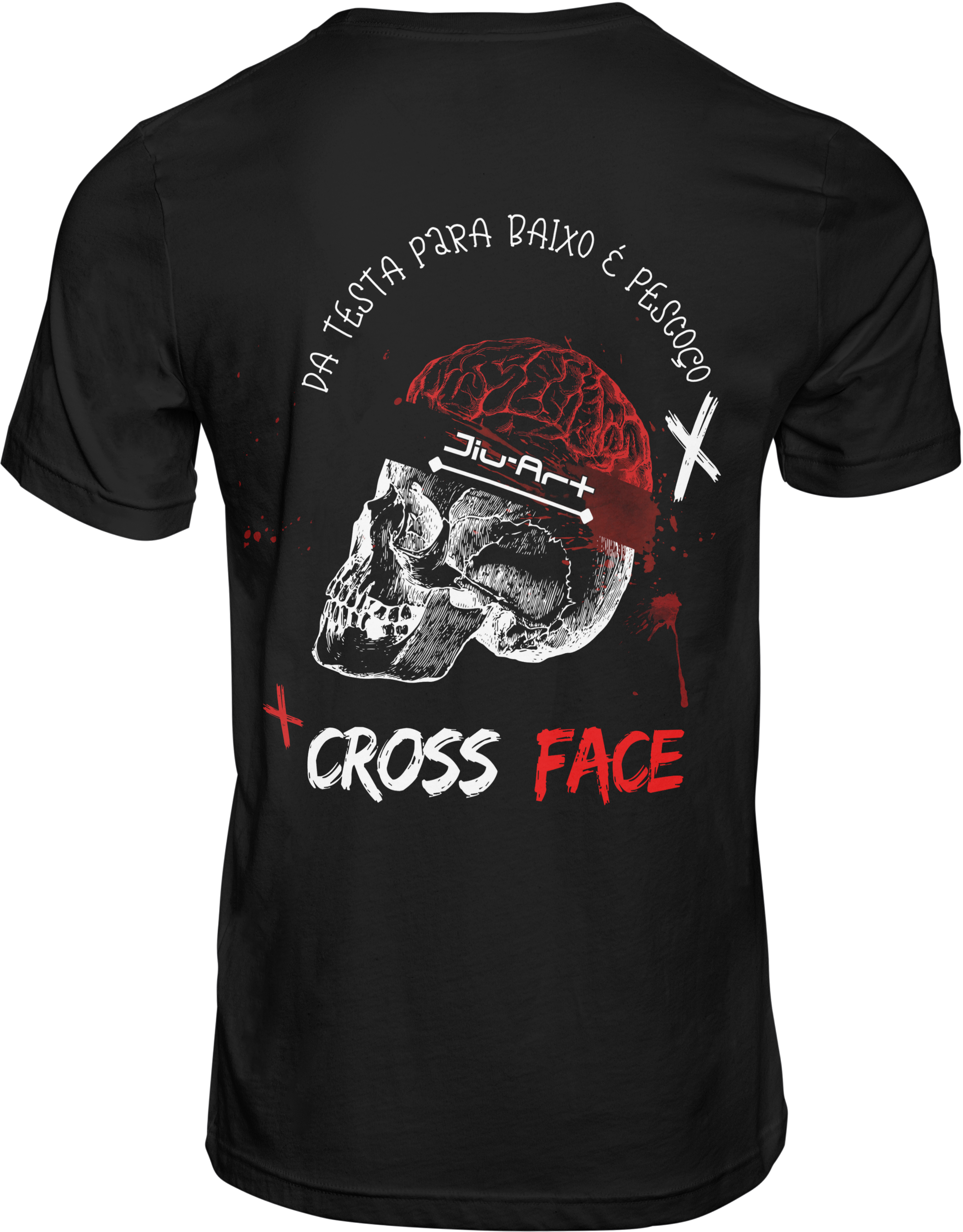 Camisa Cross Face (Letra branca)