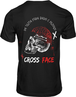 Camisa Cross Face (Letra branca)