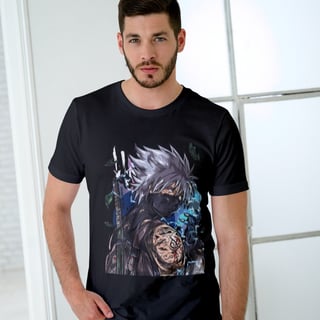 Nome do produto Camisa Kakashi Hatake - Naruto Shippuden