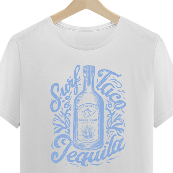 CAMISETA SECRET PEAK SURF TACO TEQUILA