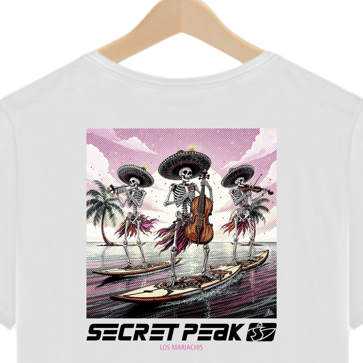 Nome do produto: CAMISETA CAMISETA SECRET PEAK LOS MARIACHIS