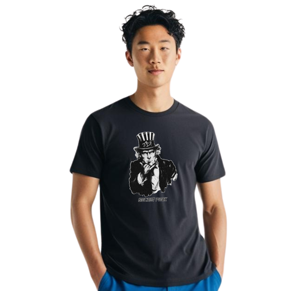 Nome do produto: CAMISETA SECRET PEAK UNCLE SAM SURFER