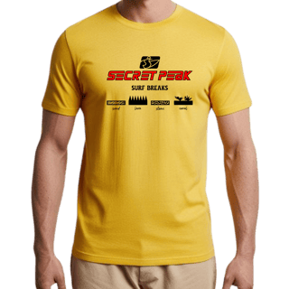 CAMISETA SECRET PEAK SURF BREAKS