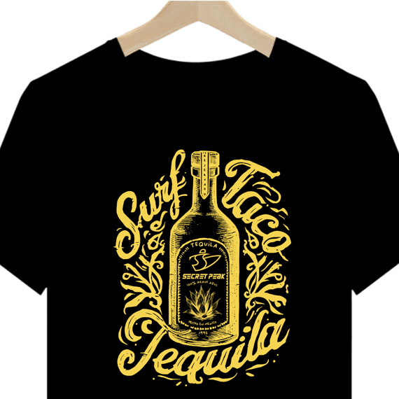 CAMISETA SECRET PEAK SURF TACO TEQUILA
