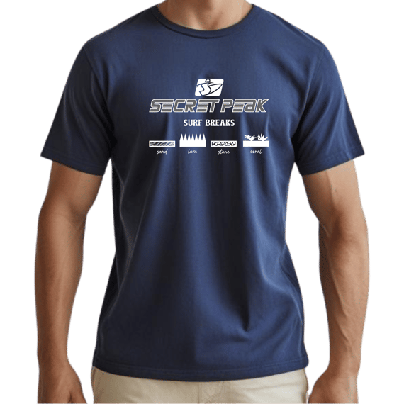 CAMISETA SECRET PEAK SURF BREAKS
