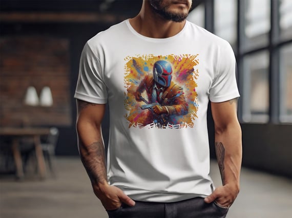 Camiseta - Guardian Blue Mask