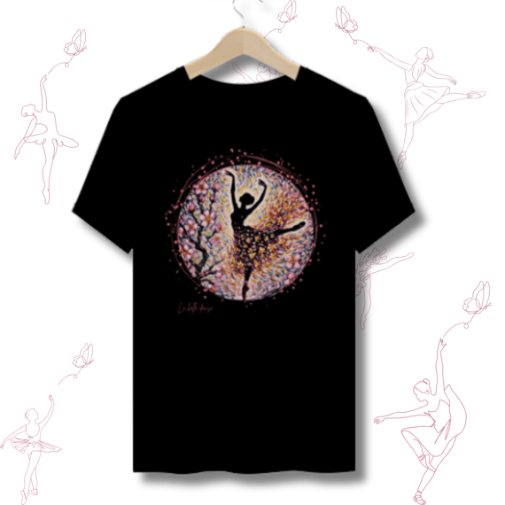 Ballet - T-shirt - Bailado das Amendoeiras 