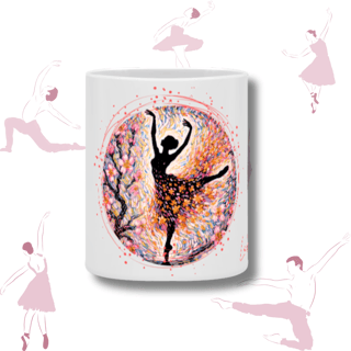 Ballet - Caneca  - Bailado das amendoeiras 