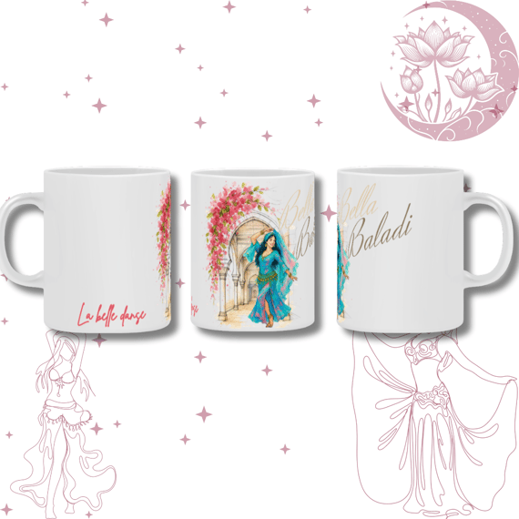 Dança do ventre - Caneca - Bella Baladi 