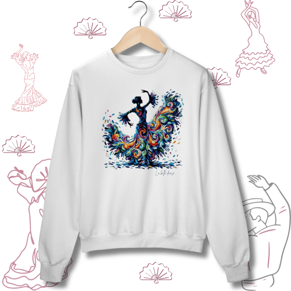 Dança Flamenca - Moletom - Alma Flamenca 