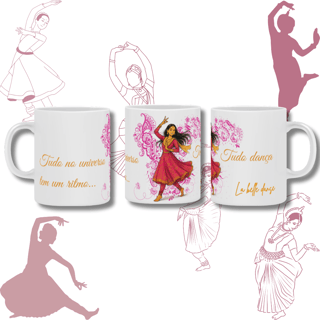 Nome do produto Dança Indiana - Caneca - Priyanka Dhingra 